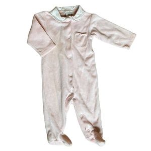 Sweet, Ralph Lauren baby pink footie